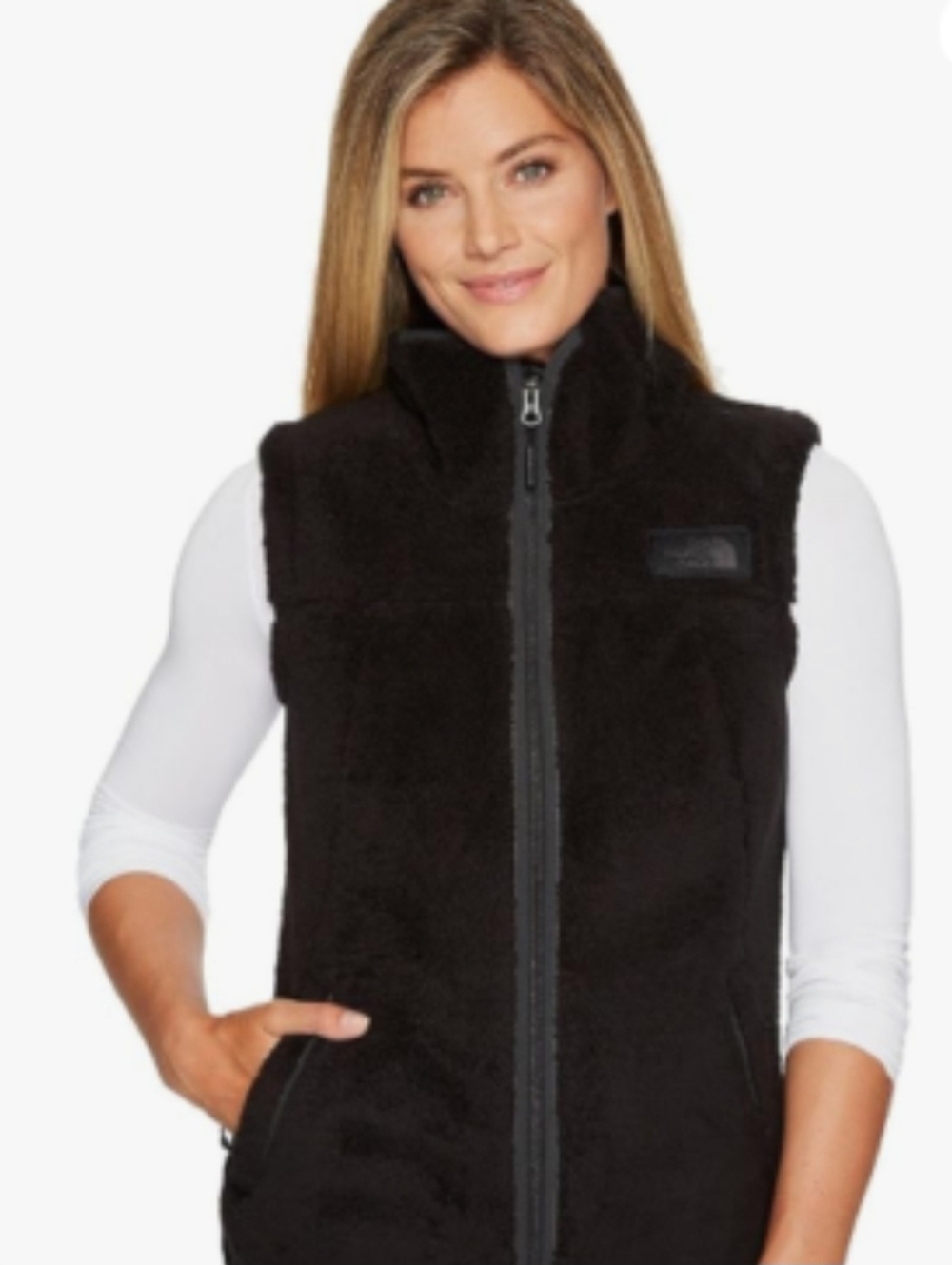THE NORTH FACE WOMEN'S CAMPSHIRE VEST  SIZE X-SMALL. BLACK .